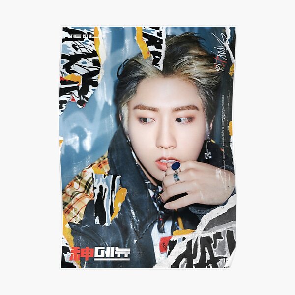 Han Jisung Stray Kids Go Live Poster RB0508 sản phẩm Offical Stray Kids Merch