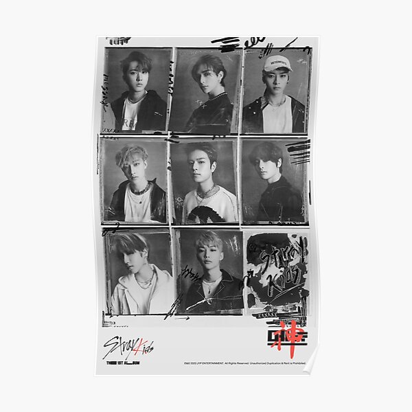 STRAY KIDS GODS MENU Poster RB0508 product Offical Stray Kids Merch