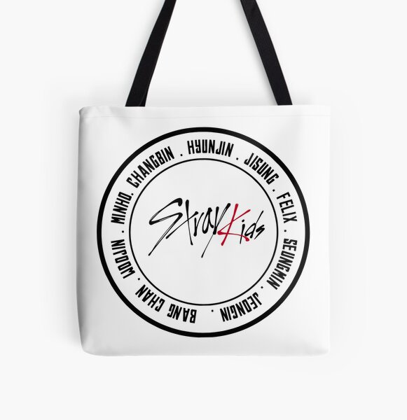 Sản phẩm Stray kids All Over Print Tote Bag RB0508 Offical Stray Kids Merch