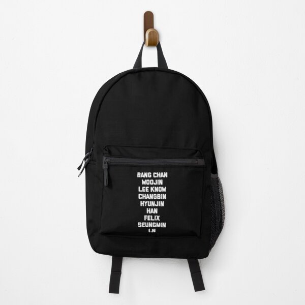 KPOP STRAY KIDS MEMBERS NAMES  Backpack RB0508 product Offical Stray Kids Merch