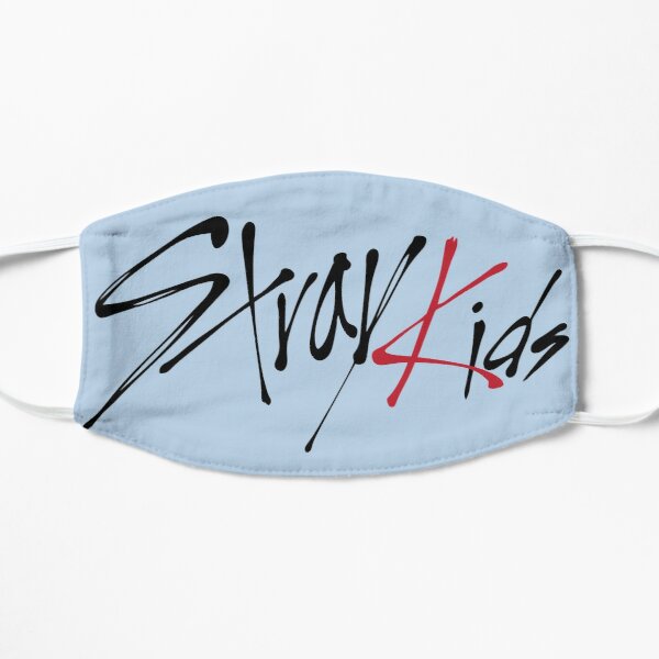 Kpop All Male Group Stray Kids Logo  Flat Mask RB0508 product Offical Stray Kids Merch