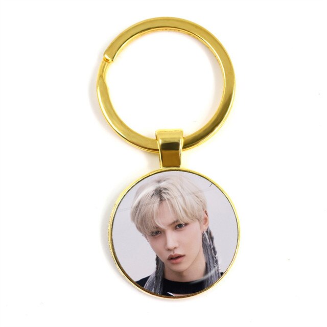 KPOP Stray Kids 2022 Glass Dome Keychain Jewelry Pendant Backpack Decorative Accessories Cosplay Fans Gift 5.jpg 640x640 5 - Stray Kids Store
